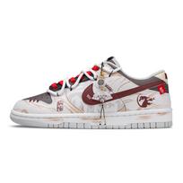 Nike Dunk Raudonas Triušis Arklys, Arklių Metai Kinų Naujieji Lengvas Atsparus Dilimui Dengimas HF5441-202(Team28-) 42.5