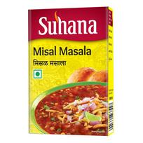 Suhana Misal Masala 50g Box Pack Of 1 Authentic Maharashtrian Spice Mix For Curry Flavour Traditional Indian Blend