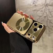 Star Ring N52 Magnetic Drop-proof Case for iPhone 17 Pro Max iPhone 13 Pro titano aukso spalva