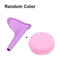 Squatting Free Urinal Set Reusable Silicone Urinal Disposable Paper Urinal Standing Piss WC Woman Pregnancy Aid Hotel Toilet ZYF