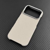 Kevlar Magnetic iPhone 17 PRO MAX Case: Ultra-Thin, Bare Metal Feel, Half-Wrapped Design, Cross-Border Compatible. iPhone 14