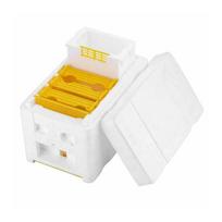 Foam Mini Queen Rearing Box with 3-Frame Beehive and Feeder - Beekeeping Tools