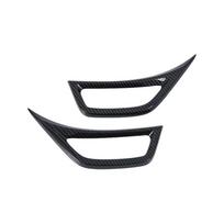 2pcs for Jeep Wrangler JL 2018 2019 2020 2026 2026 2026 Carbon Fiber Car Wheel Eyebrow Side Air Vent Cover Sticker Decoration