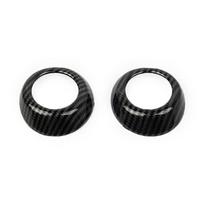 2Pcs Car Speaker Loudspeaker Horn Decoration Cover Trim Sticker For Toyota Tundra 2014-2026 Car Styling Accessories