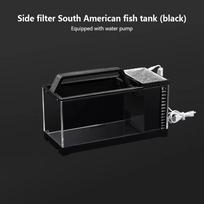 Transparent Integrated Fish Tank Heating Pad Self Circulating Ecological Fish Tank Built-In Light Desktop Fish Tank Home Desktop
