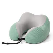 Comfort U-Shape Memory Foam Travel Pillow for Neck Support, Home, Office, Car