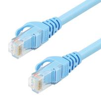 UNITEK Cat5e Pure Copper Round Ethernet Cable 10 vnt. spalvų/mėlyna