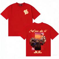 Rapper Jul Cest Pas Des Lol Poster High Quality T Shirt Unisexs Women Summer Cotton Tshrits Oversized ONeck Shortsleeved T Shirt S