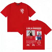 Hot Sale Tops Singer Lola Tour Indigo 2026 Merch Graphic ONeck Tshirt Unisex Women Retro Fashion T Shirts Cotton Short Sleeve Tees S