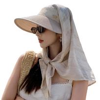 Neck Protection Headscarf Hat Strap Sunblock Visor Korean American Style Baseball Cap pilka