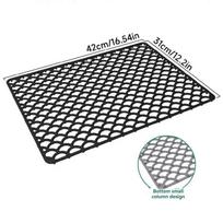 Anti Slip Tableware Drainage Drying Mats Foldable Desk Pad New Dishes Drying Mats  Kitchen 42cm Black