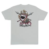 Santa Cruz Skateboards Shirt Salba Screaming Witch Doctor Ice Grey 4XL