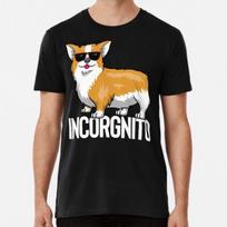 Incorgnito - Incognito Corgi T-Shirt Mens Womens Tees Top S-5XL Best T-Shirt Mens Womens Tees Top S