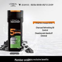 L'Oréal Men's Charcoal Fresh Anti-Dandruff Shampoo