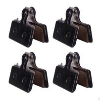 4 Pairs Bicycle Parts MTB Mountain Bike Semi-metallic & Resin Disc Brake Pads Replacement for M985