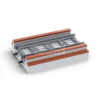 Marumine MOC Train Track Ramp Uphill MOC Railway System Idea Bridge Block Bricks Scale Ratio Model Kit Fits For 53401 Christmas Construction Blocks