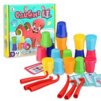 Crazy Octopus Learning Adventure:Fun Kids' toy, Master Colors, Logic  Teamwork with Silly Sea Finger Cup Stacking,family party