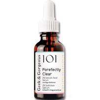 Geek&Gorgeous Porefectly Clear Facial Serum 30ml for Blackheads, Enlarged Pores and Oily Skin Pore Minimizer