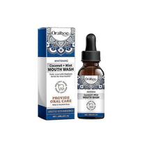 Concentrated Mouthwash-Fluoride-Free Mint Mouthwash with Natural Essential Oils,Aids in Fresh Breath(2 fl oz) 2025
