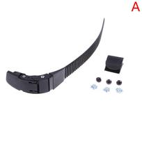 New PVC Inline Roller Skate Strap Buckle with Clamp Screws Nut Replacement Accessories for Men Women Outdoor Skating Parts