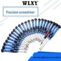 Precision Phillips & Slotted Screwdriver Set for Watches, Glasses, Mobile Phones, and Laptops Precision Screwdriver WL2013 (T6 Torx)