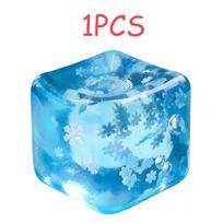 Toys Squishy Snowflak Cube Squeeze Toy Maltose Squeeze Toy Squishy Square Fidgets Funny Anti-stress Sensory Toy for Adults Gift Presents