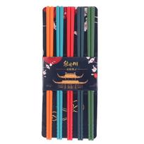 5Pair Steel Core Hot Pot Chopsticks High Temp Resistant Chinese Chopsticks  Hot Pot