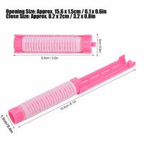 20pcs Professional Hair Perm Rods Pink Hair Roller Curler Salon Hairdressing Curler Set  Salon Use