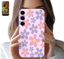Samsung Galaxy S24 Fe Tok Daisy Daisy Divatos Minták + Üveg