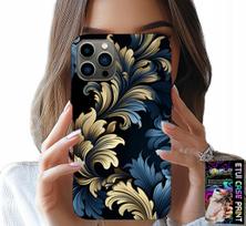 Etui Do Iphone 11 Pro Max - Eleganckie Złote Modne Wzory Futerał