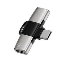 Splitter USB Type C Adapter Converter Type C 2-in-1 Multifunctional Adapter  Earphone style 2