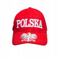 Czapka Kibica Z Daszkiem Polska Bejsbolówka Haft