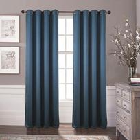 Užtemdančios užuolaidos 2 plokščių rinkinys svetainei, termoizoliacinės užuolaidos miegamajam 140X220cm-2pcs mėlyna