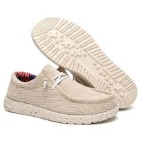 Men's Loafer Shoes, Breathable Lightweight Non-slip Slip On Shoes, Men's Shoes, Spring And Summer, Stars And Stripes Lining US7 (CN40) smėlis