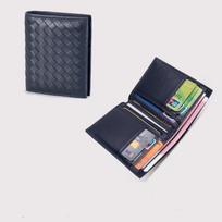 Rankų darbo avikailio moteriška ilga piniginė su užtrauktuku Klasikinio stiliaus Asmeniška Retro stiliaus Laisvalaikio rankinė odinė piniginė 9x2x11cm