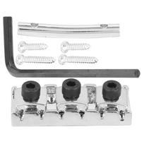 Electric Guitar String Lock Nut with Headstock String Retainer Bar Screw Hex Wrench
