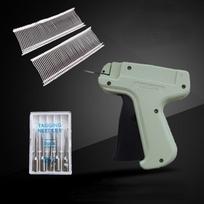 1000 Barbs +5 Needles Clothes Garment Price Label Tags Gun Marking DIY Apparel Tagging Guns Sewing Craft Tools Tag Gun žalia