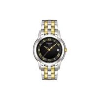 TISSOT Quartz Movement Men's Watches Watch 40mm Black Dial Stainless Steel Case Stainless Steel Strap T031.410.22.053.00