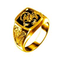 European New Style Scorpio Totem Men's Ring with Embossed Scorpion Design US Size 10 auksas