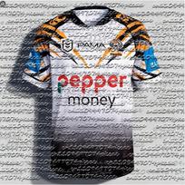2026 New Arrival Summer Australian Wests Tigers 2026 Men's Home Jersey Y2k Uniform Top Short Sleeve Jersey S