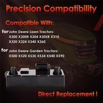 SHGO-For John Deere Garden Tractor Control Module Units:X300 X304 X310, For X500 Series AM141075, AM137667 Electronic Parts juoda
