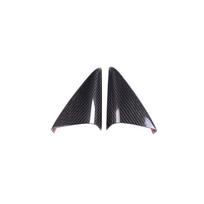 For Toyota GR Supra MK5 A90 2019-2026 Real Carbon Fiber Car Inner Door A pillar Speaker Cover decorative sticker car Accessories