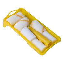 2 Inch Painting Roller Set 8 Pieces And 6 Covers Ideal For Home Wall Paint Woodwork And Trim