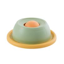 Funny Interactive Pet Lick Toys Training Self-Soothing Snack Bowl Promotes Dental Health Yogurt Licking Plate For Dogs Cats žalia