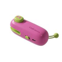 Portable Handheld Mini Bag Sealer Rechargeable Plastic Cartoon Sealing Machine Keep Fresh Heat Sealer Heat Seal Tool rožinė žalia spalva