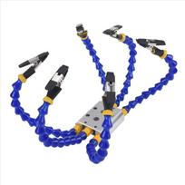Octopus Design Welding Table Clamp 1-6 Arms Flexible Arm Soldering Helping Hands Table Clamp Stable Grip Single Stand
