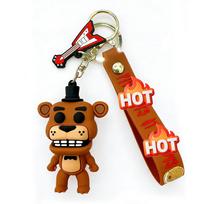 Trendy Keychain Charms - Set of 5, Creative Vinyl Figures, Portable Accessories, Perfect Gifts & Toys for Kids, Bag Decorations