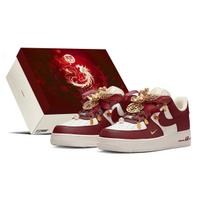 Nike Air Force 1 Dėžutė, Vestuviniai Batai, Palankus Drakonas ir Feniksas Amortizuojantis Neslystantis Žemi Batai Riedlentėi HF1058-133(Komanda1993-S-DĖŽUTĖ) 40
