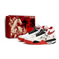 Nike Flight Legacy Vintage Krepšinio Batai Unisex Vidutinio Aukščio Raudoni BQ4212-100(Komanda16-LD) 40.5