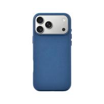 iPhone 17 Air Plain Leather Texture Magsafe Case Pro Max Magnetic Full Coverage Protective iPhone 17 MagSafe mėlyna